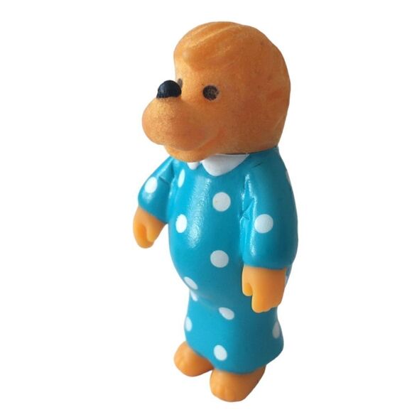 Berenstain Bears Mama Bear Figure McDonalds 1986 S&J Cake Topper Rubber Vintage. - Picture 6 of 12